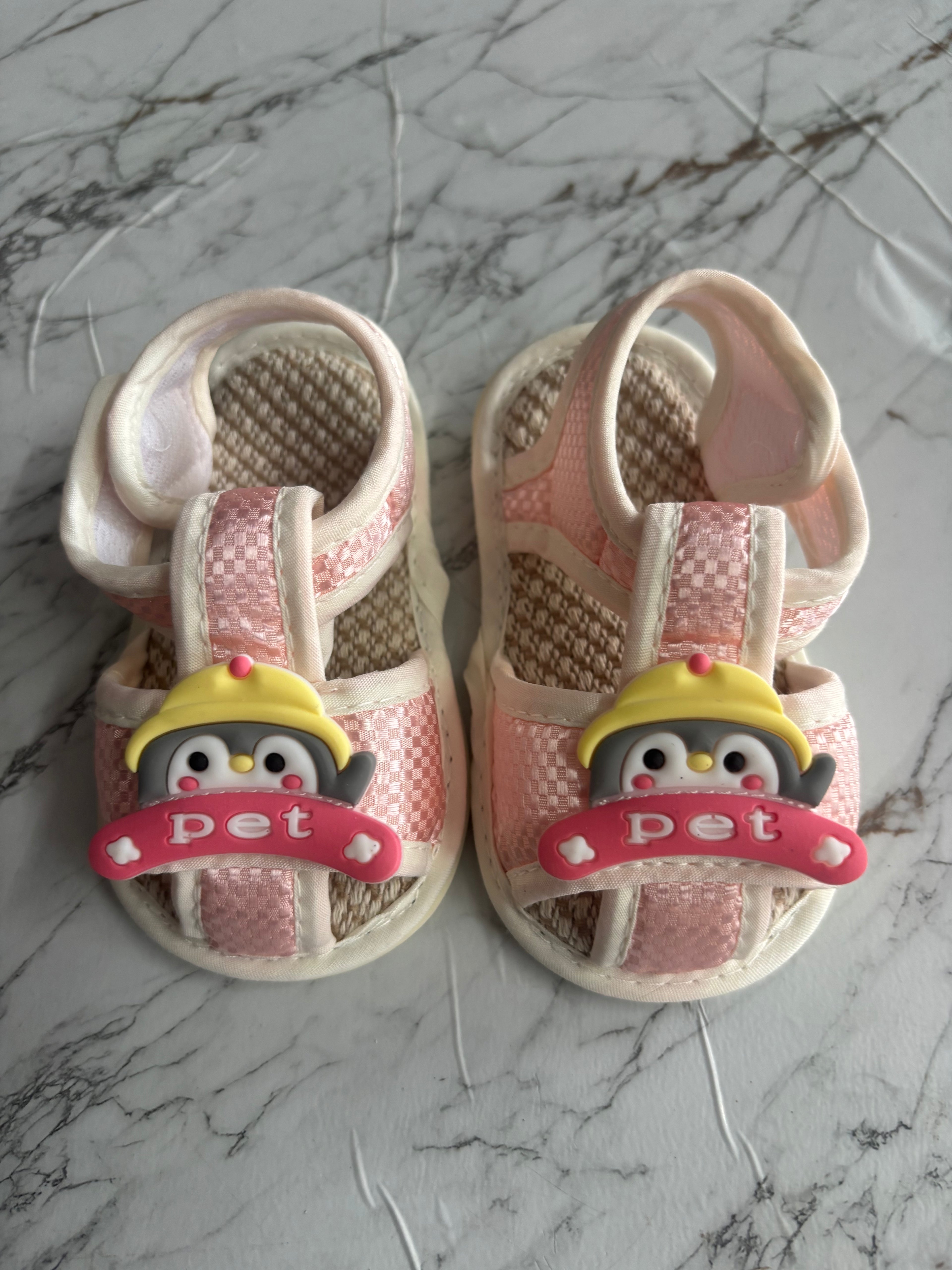 Cute Penguin Baby Sandals | Lightweight & Comfortable